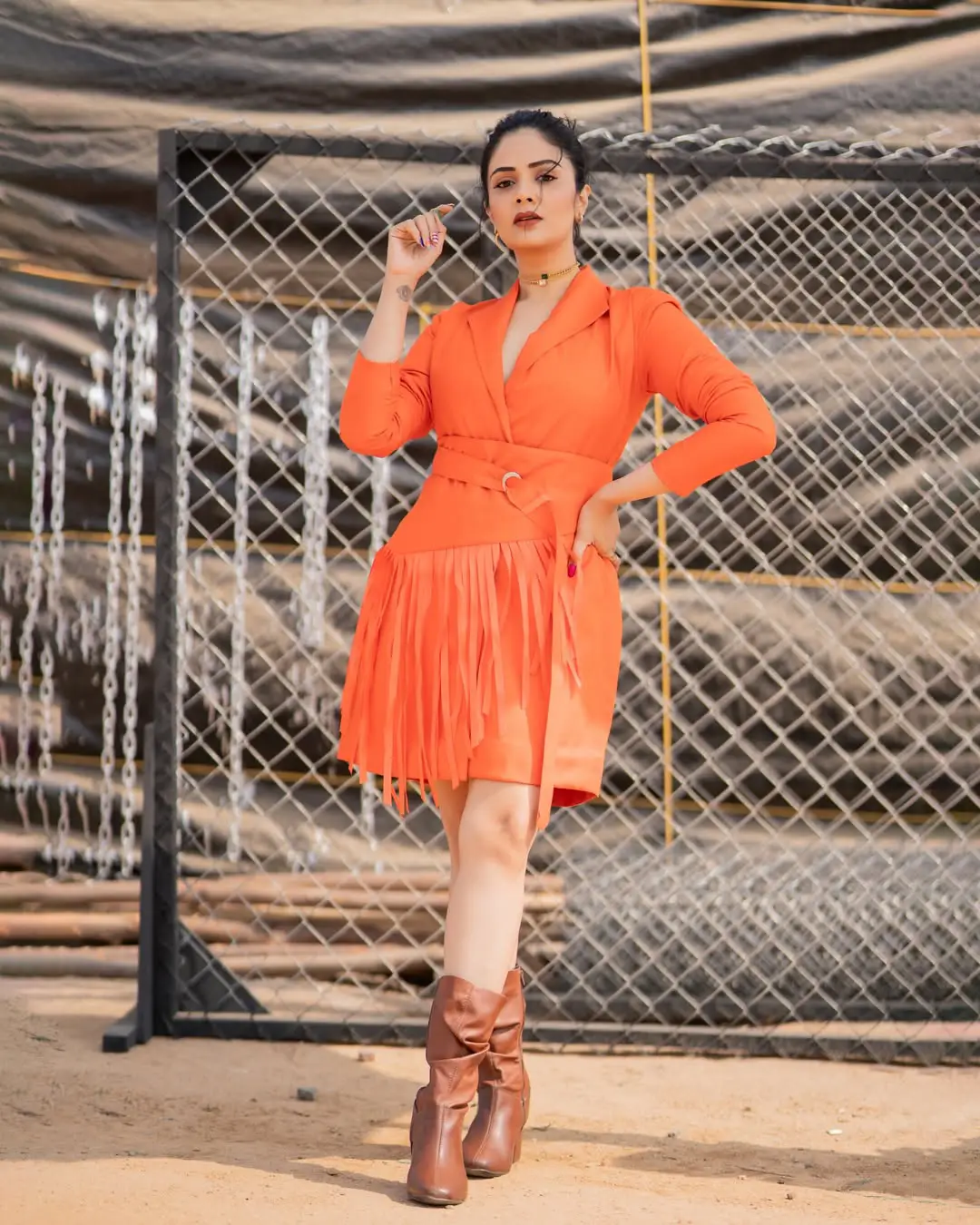 Anchor Sreemukhi latest photos viral on social media