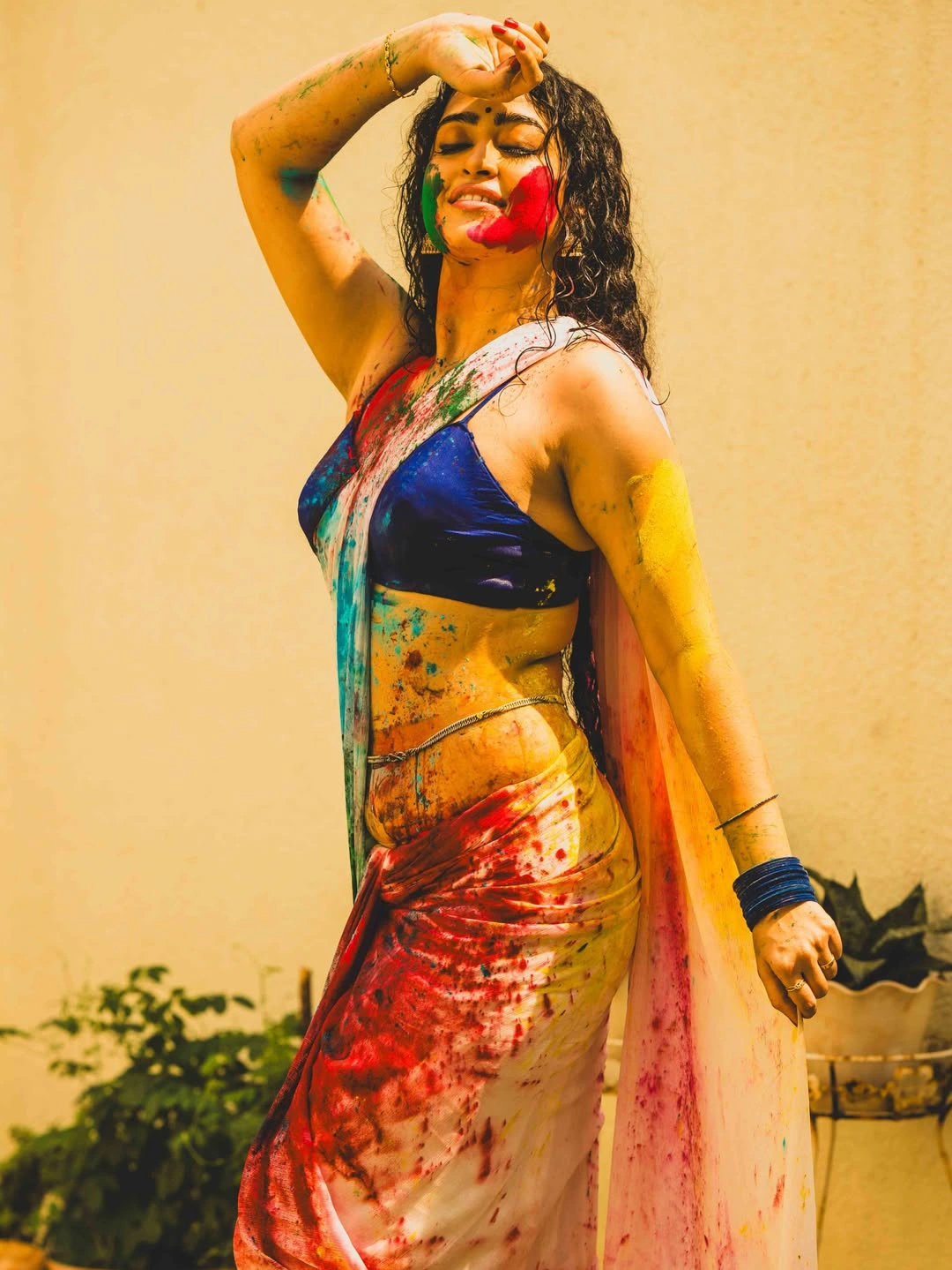 Apssara Raani Holi Special Photos