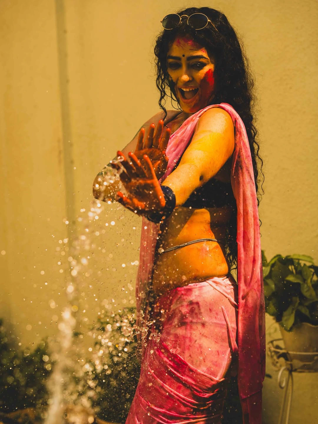 Apssara Raani Holi Special Photos