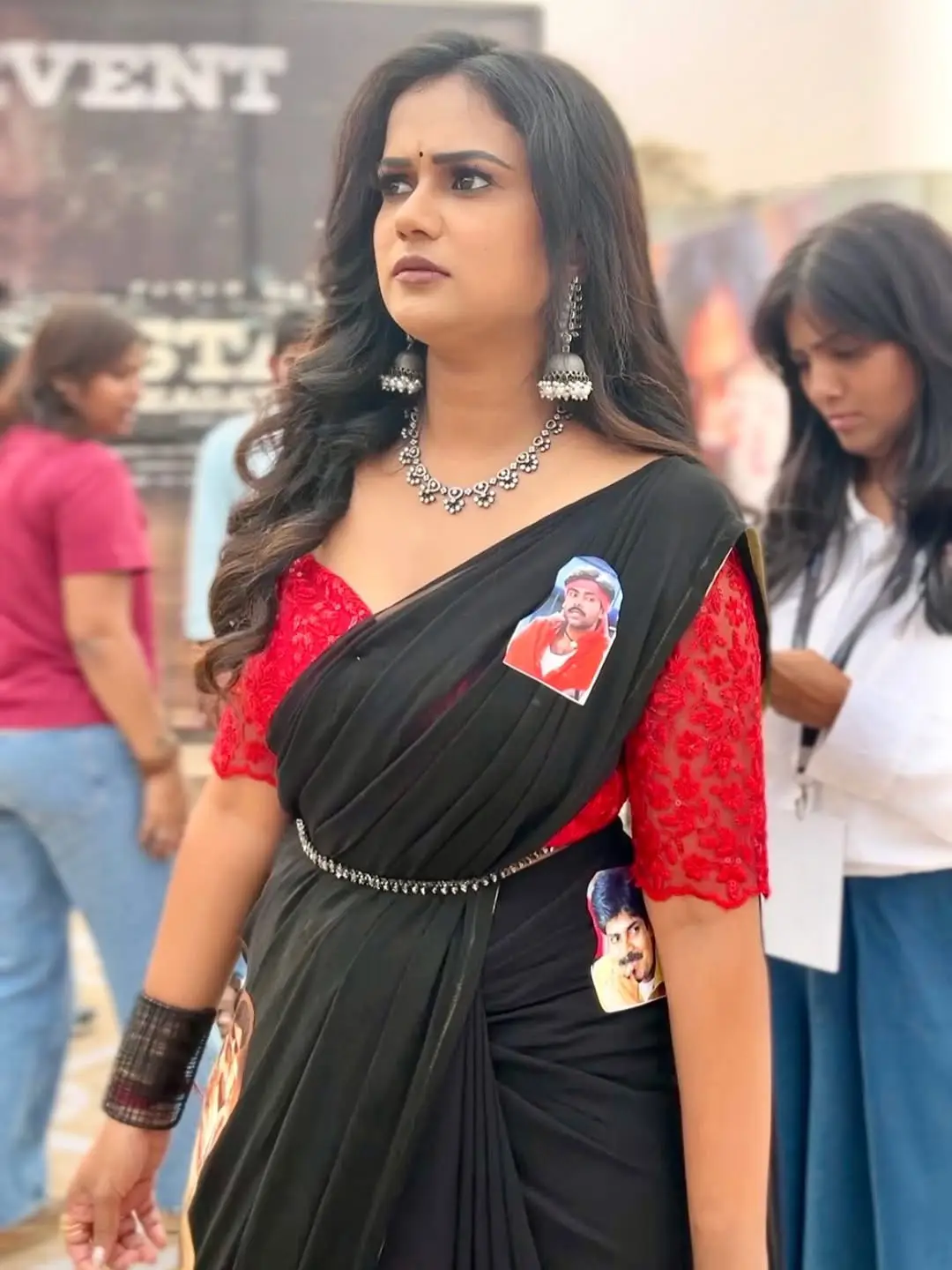 Ariyana Glory at the Ustaad Bhagat Singh event