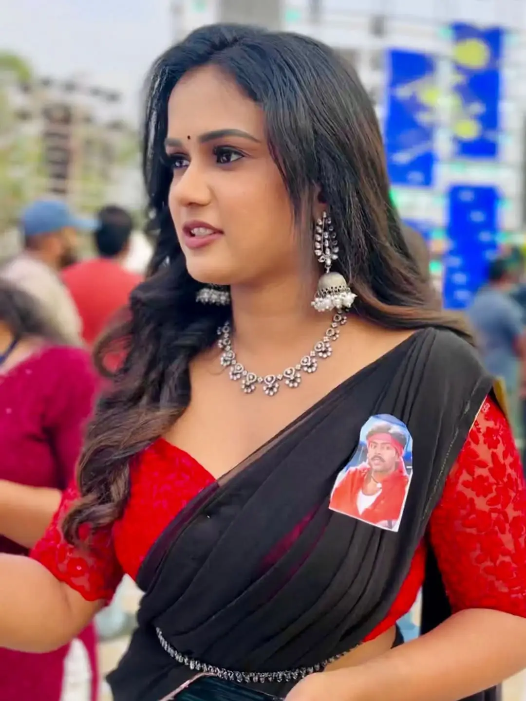 Ariyana Glory at the Ustaad Bhagat Singh event