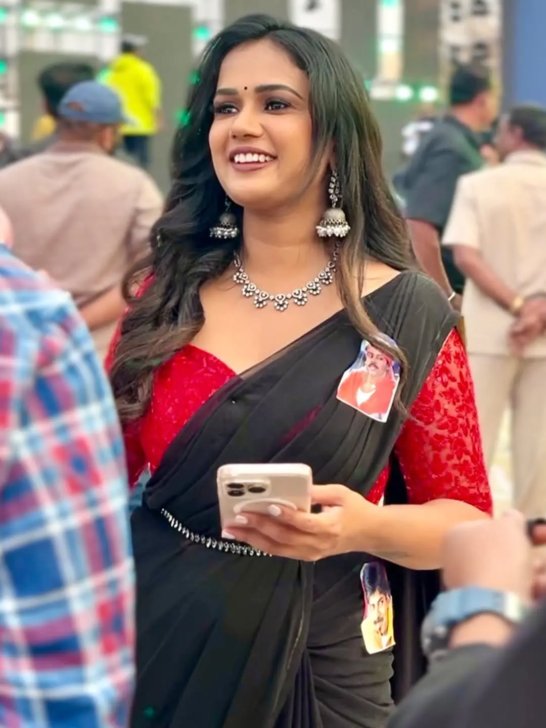 Ariyana Glory at the Ustaad Bhagat Singh event