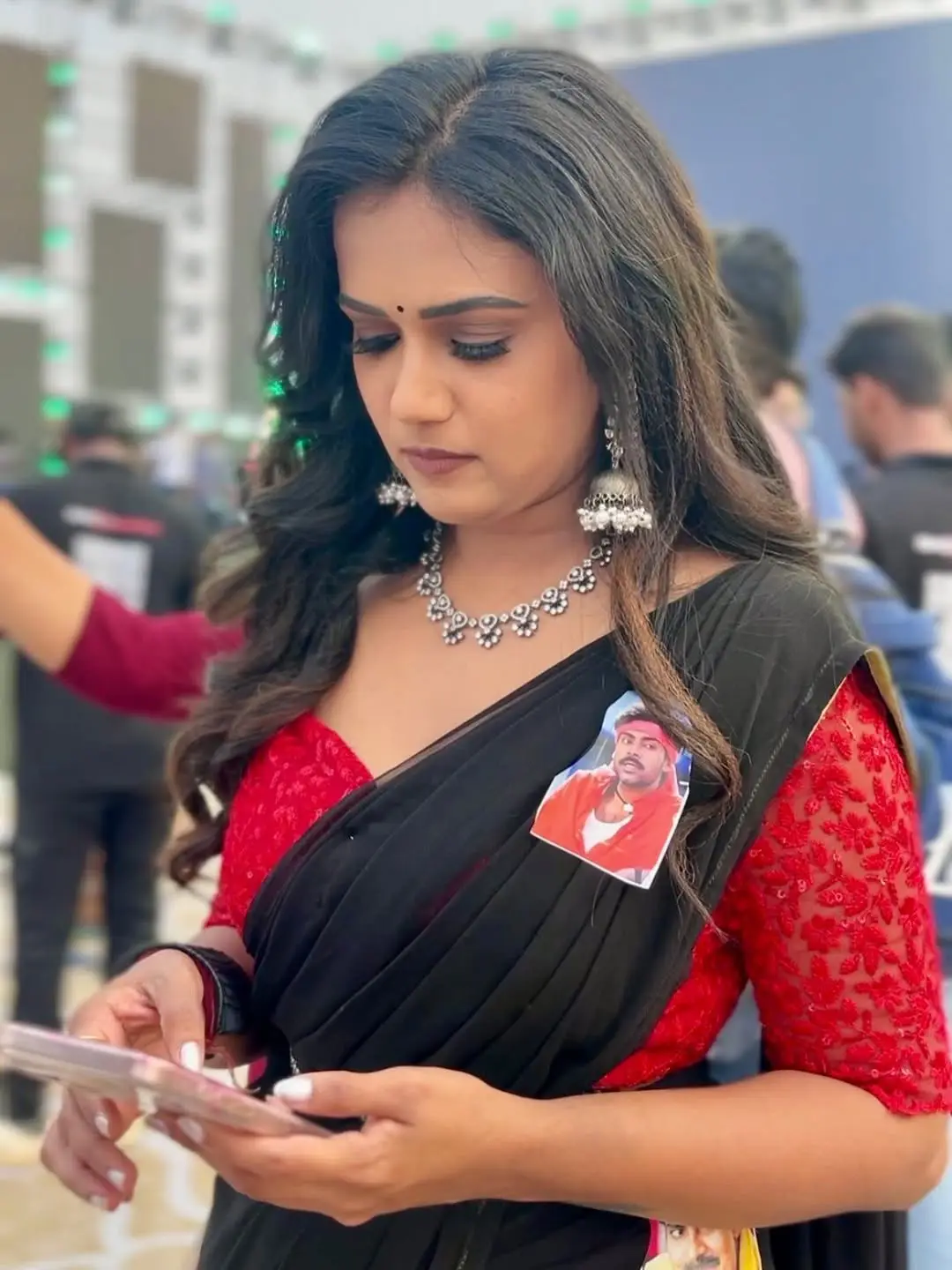 Ariyana Glory at the Ustaad Bhagat Singh event.