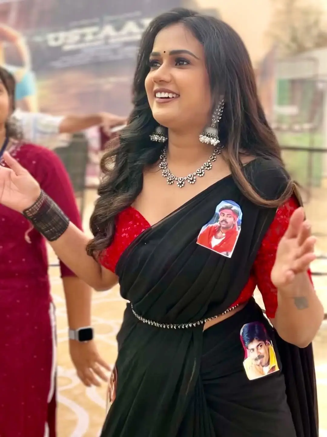 Ariyana Glory at the Ustaad Bhagat Singh event.