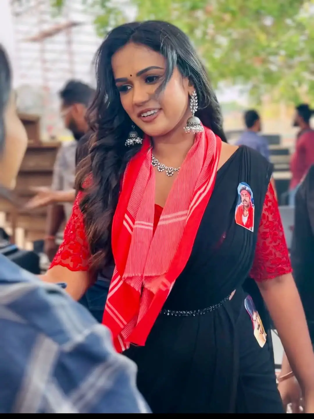 Ariyana Glory at the Ustaad Bhagat Singh event.