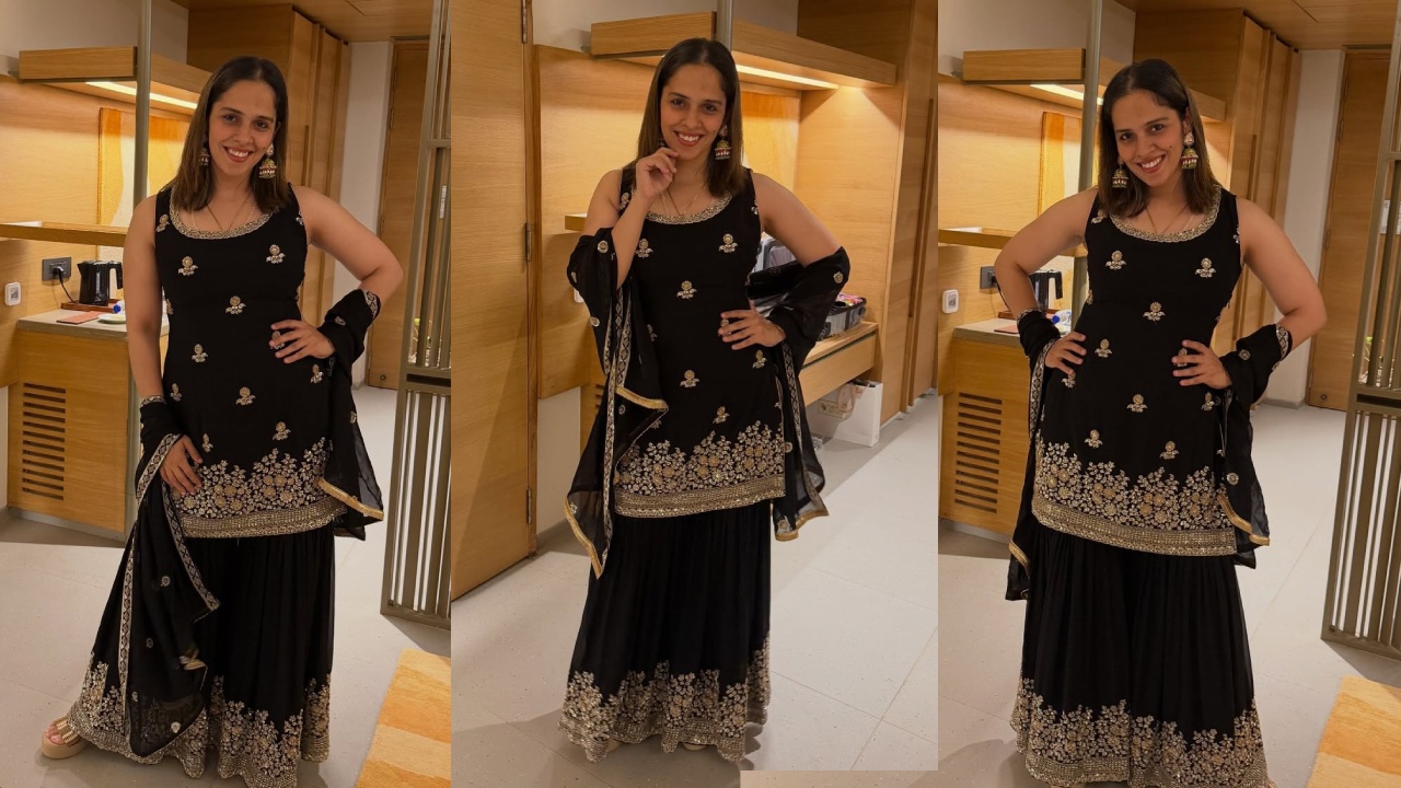 Saina Nehwal : బ్యాడ్మింట‌న్ స్టార్ సైనా నెహ్వాల్‌.. బ్లాక్ డ్రెస్‌లో క్యూట్ ఫోటోలు..