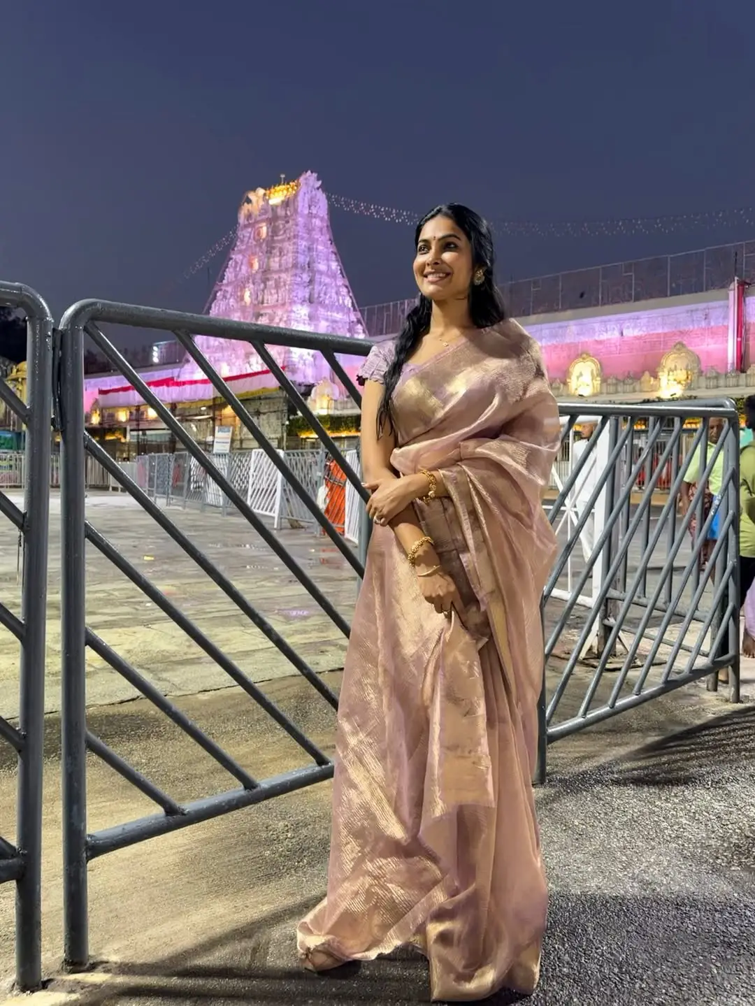Bigg Boss Beauty Divi in Tirumala