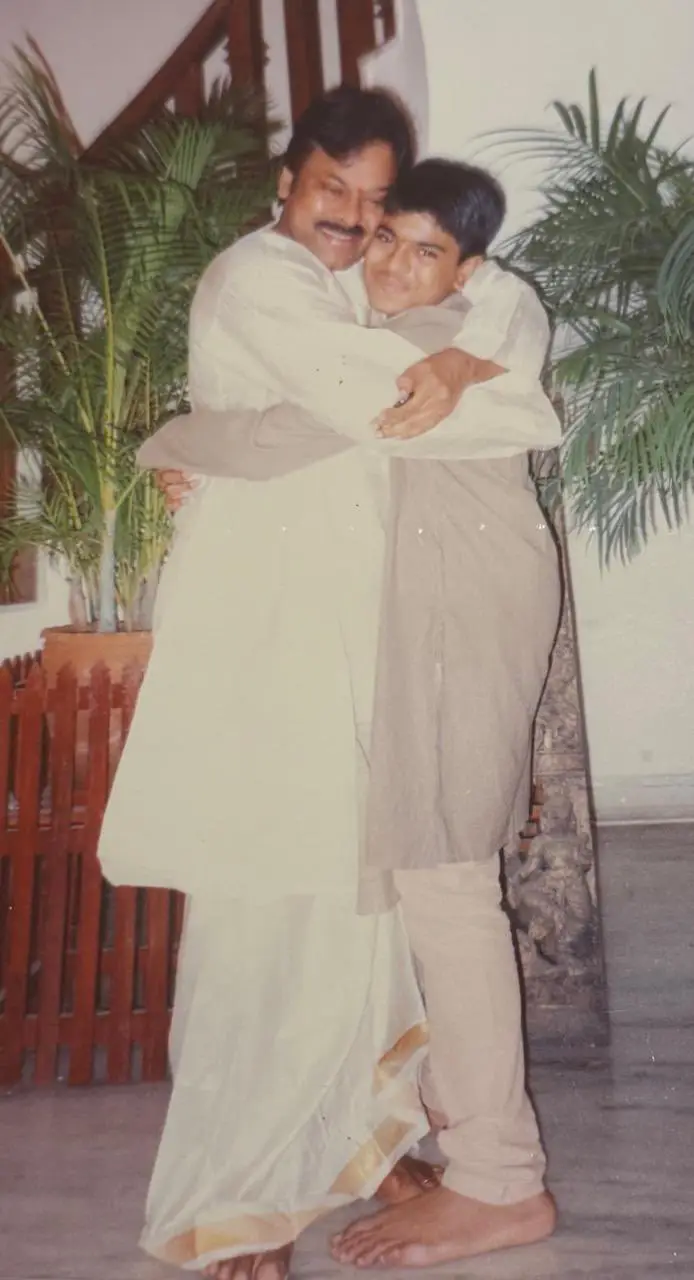 Chiranjeevi shares special photos for son Ram Charan birthday