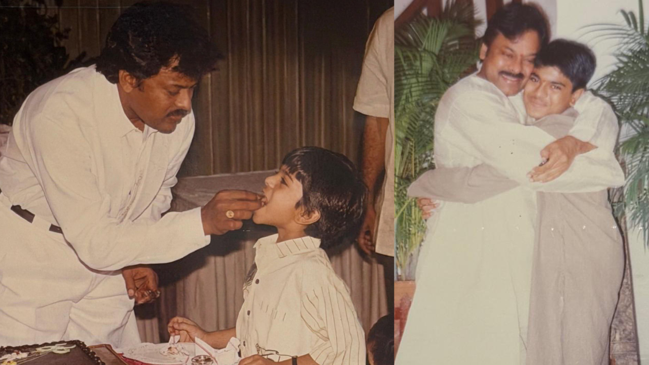 Ram Charan Birthday: రామ్ చరణ్ బర్త్ డే.. కొడుకుతో స్పెషల్ మూమెంట్స్ షేర్ చేసిన మెగాస్టార్