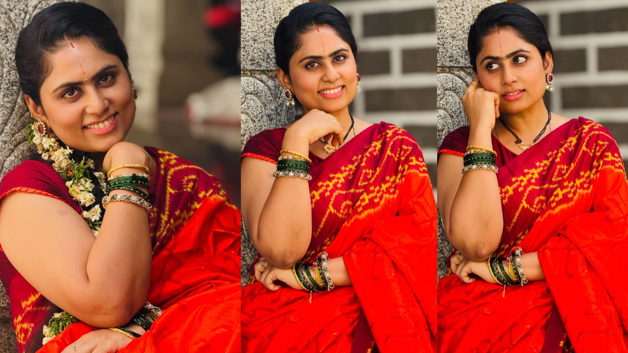 Tejaswini: దిల్ రాజు భార్య తేజస్విని.. డివోషనల్ లుక్ లో ఫోటోలు వైరల్