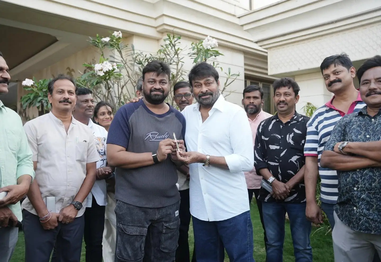 Director Sai Rajesh Meets Megastar Chiranjeevi
