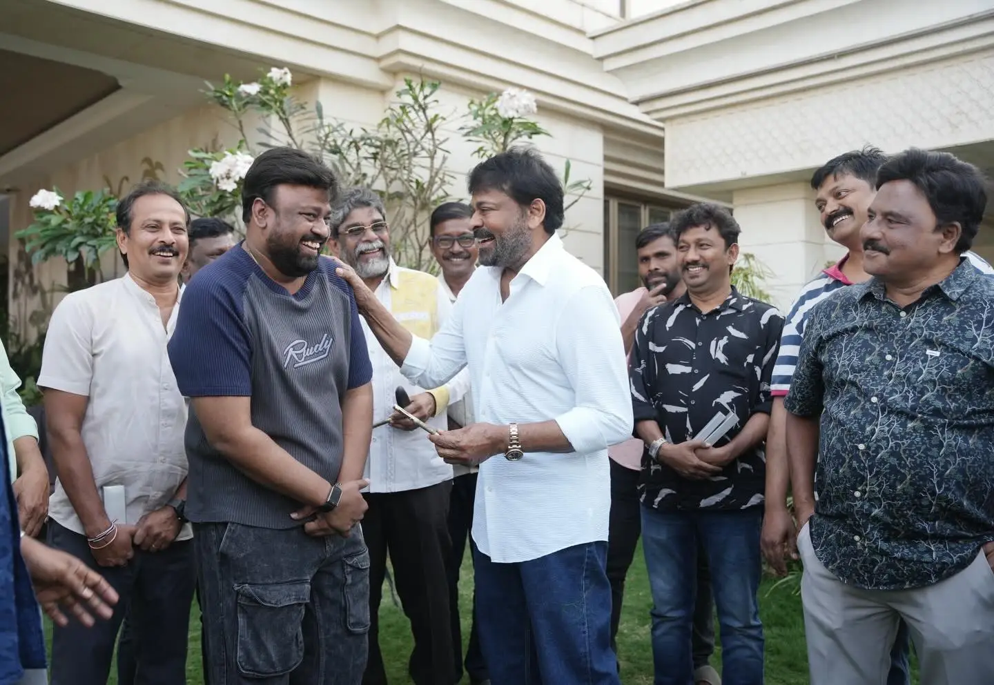 Director Sai Rajesh Meets Megastar Chiranjeevi