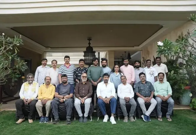 Director Sai Rajesh Meets Megastar Chiranjeevi