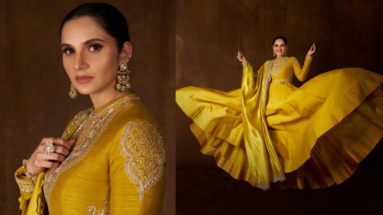 Sania Mirza : ఎల్లో క‌ల‌ర్ డ్రెస్‌లో క్వీన్‌లా టెన్నిస్ స్టార్‌.. సానియా మీర్జా క్యూట్ ఫోటోలు వైర‌ల్‌