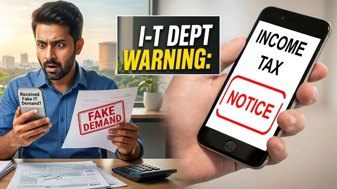 Fake Tax Notices : ఐటీ శాఖ హెచ్చరిక.. మీకూ Tax నోటీసులు వచ్చాయా? ఇది పక్కా స్కామర్ల పనే.. పొరపాటున కూడా ఇలా చేయొద్దు!
