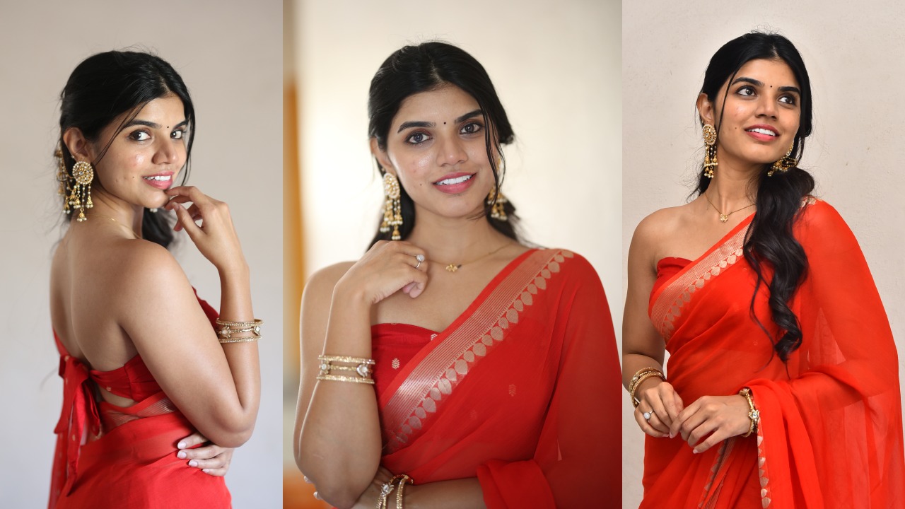 Gayathri Ramanaa : ఇండస్ట్రీలోకి ఎంట్రీ ఇస్తున్న మరో తెలుగమ్మాయి.. చీరకట్టులో గాయత్రీ రమణ క్యూట్ ఫొటోలు..