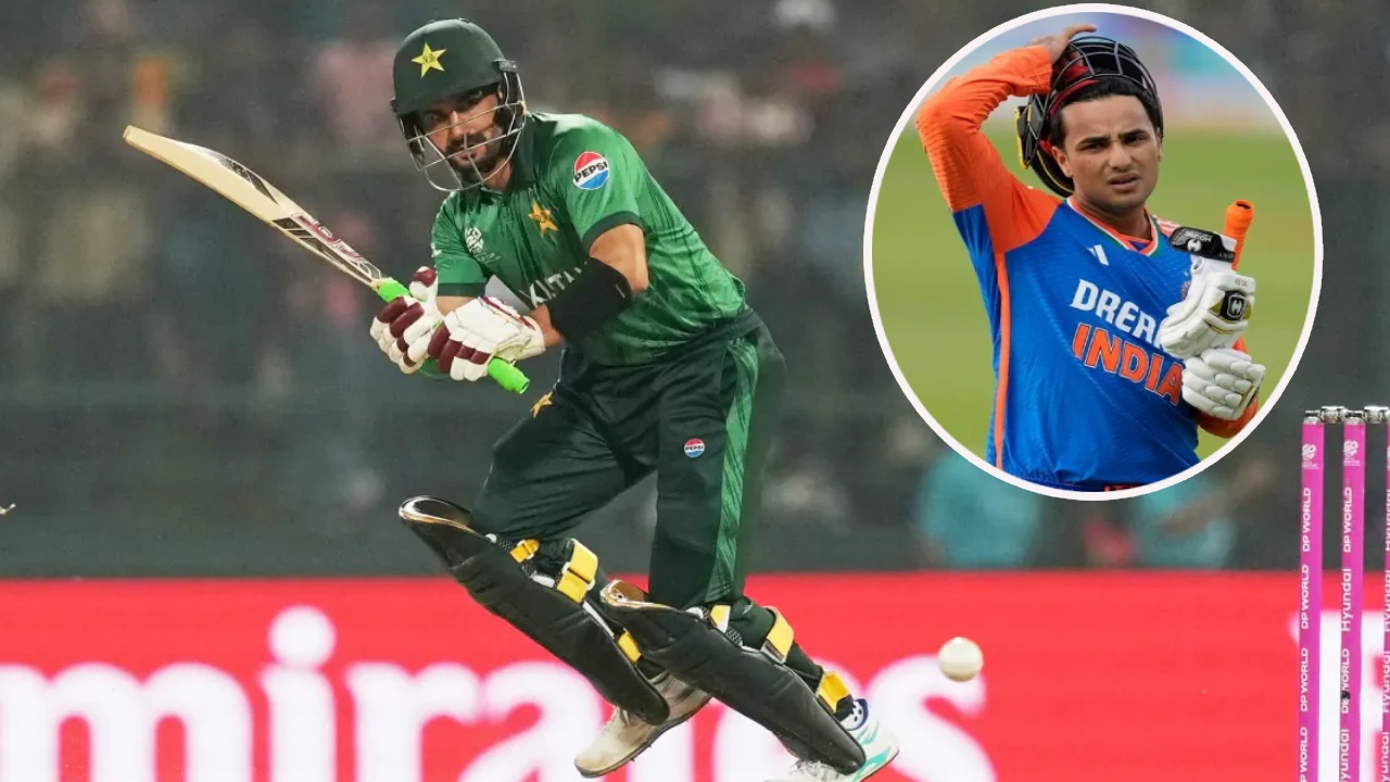 T20I rankings : టీ20 ప్ర‌పంచ‌క‌ప్‌లో రెండు సెంచ‌రీలు.. రెండో స్థానానికి దూసుకువ‌చ్చిన పాక్ ప్లేయ‌ర్‌.. అభిషేక్ స్థానానికి ముప్పు..