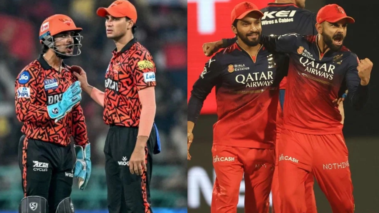 RCB vs SRH : ఆర్‌సీబీ వ‌ర్సెస్ ఎస్ఆర్‌హెచ్ మ్యాచ్‌కు వ‌ర్షం ముప్పు ఉందా? హెడ్-టు-హెడ్ రికార్డులు, పిచ్ రిపోర్టు, తుది జ‌ట్ల అంచ‌నా..