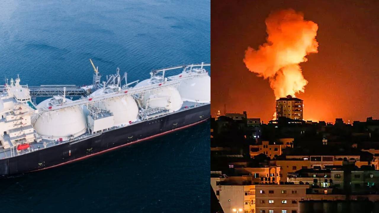 Iran vs Israel War : యుద్ధం ఎఫెక్ట్.. గ్యాస్ కొరత.. సప్లయ్ ఆపేసిన ఖతర్.. 40శాతం సరఫరా బంద్..