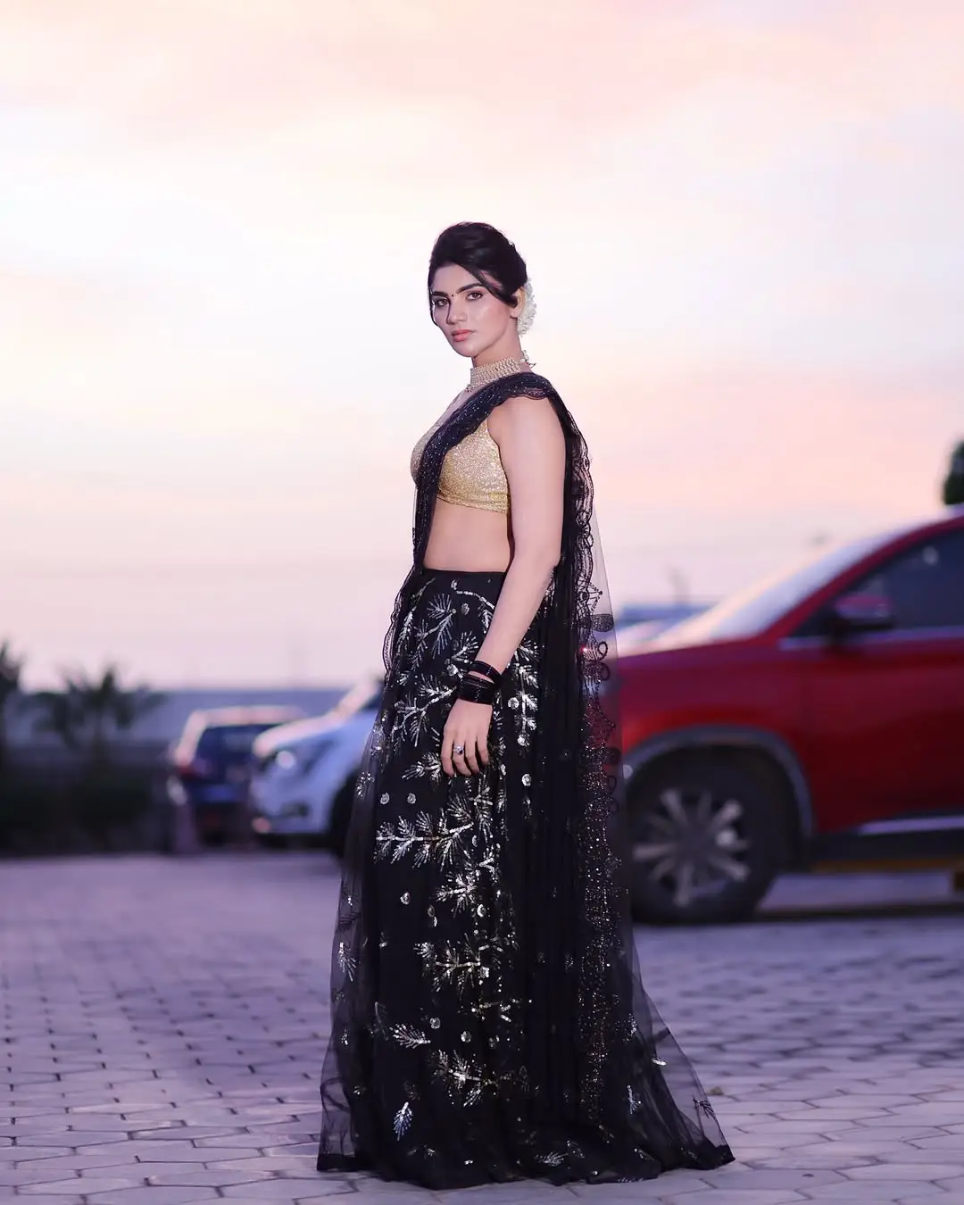 Jabardasth varsha latest hot photoshoot