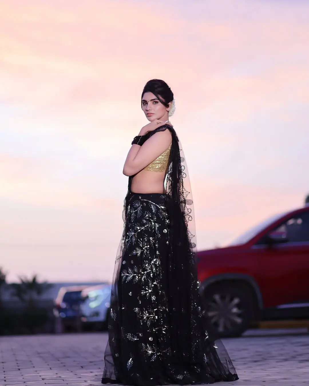 Jabardasth varsha latest hot photoshoot