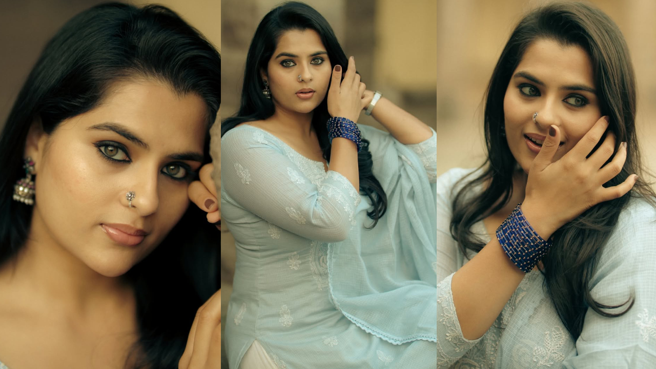 Kavya kalyanram: క్యూట్ లుక్స్ తో కవ్విస్తున్న కావ్య కళ్యాణ్ రామ్.. లేటెస్ట్ ఫొటోస్ వైరల్