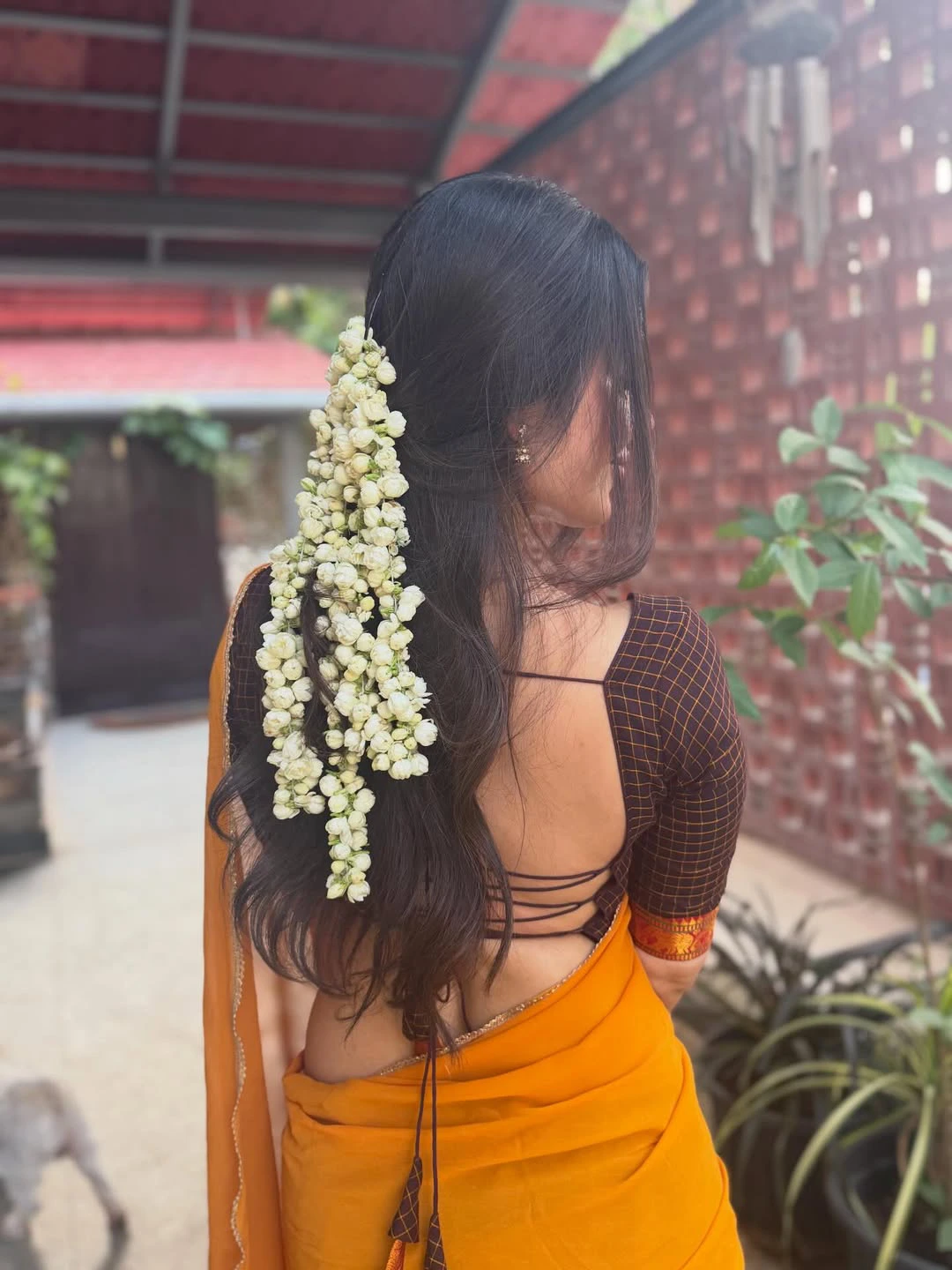 Kushitha Kallapu Traditional Looks in Half Saree on Ugadi