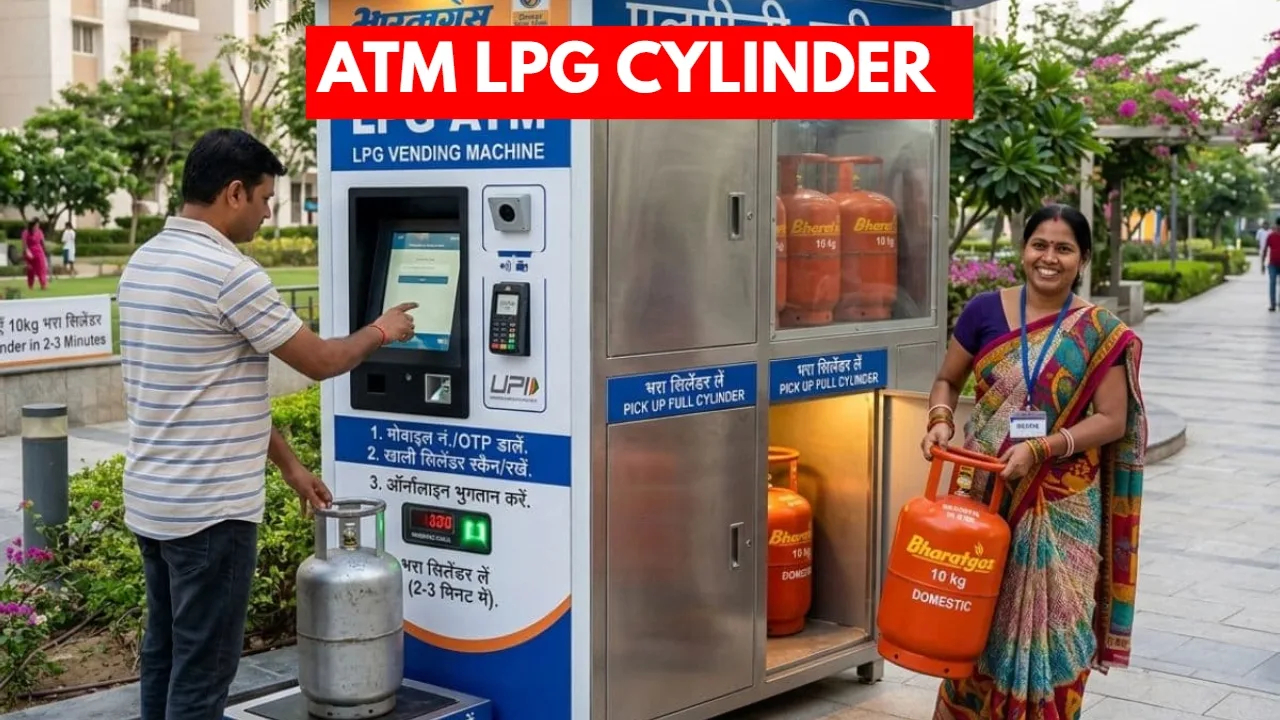 LPG ATM : గ్యాస్ టెన్షన్‌కు చెక్.. దేశంలోనే ఫస్ట్ LPG ఏటీఎం.. జస్ట్ 2 నిమిషాల్లోనే సిలిండర్ ఇంటికి..!