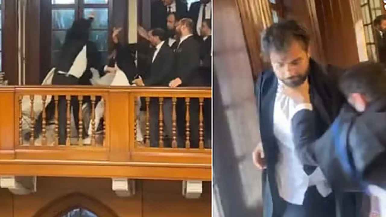 Lahore High Court: వీళ్లు లాయర్లా? వీధి రౌడీలా? హైకోర్టులో దారుణంగా కొట్టుకున్న న్యాయవాదులు.. వీడియో వైరల్