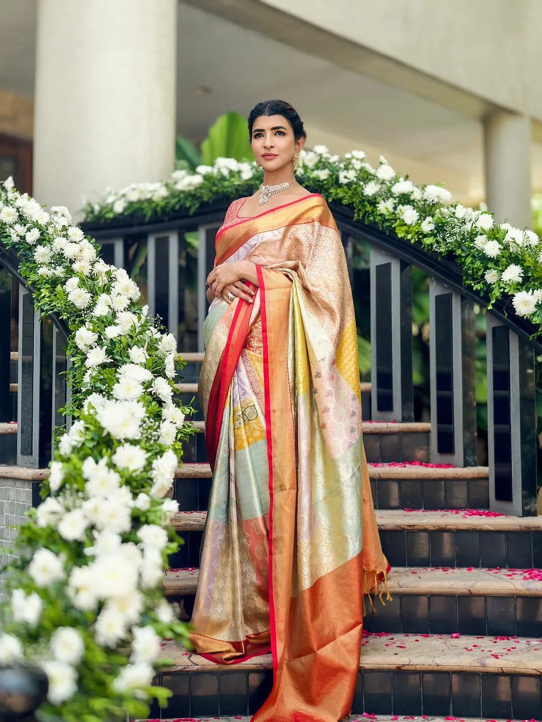 Manchu Lakshmi with her Daughter Vidya Nirvana Cute Photos