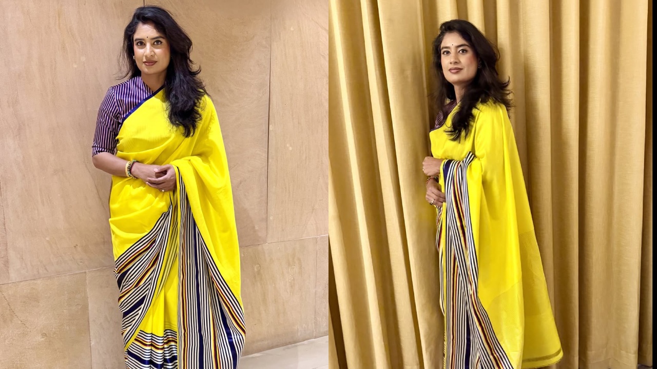 Mithali Raj : ప‌సుపు చీరలో భార‌త మాజీ మ‌హిళా క్రికెట‌ర్‌.. మిథాలీ రాజ్‌ ఎంత క్యూట్‌గా ఉందో..