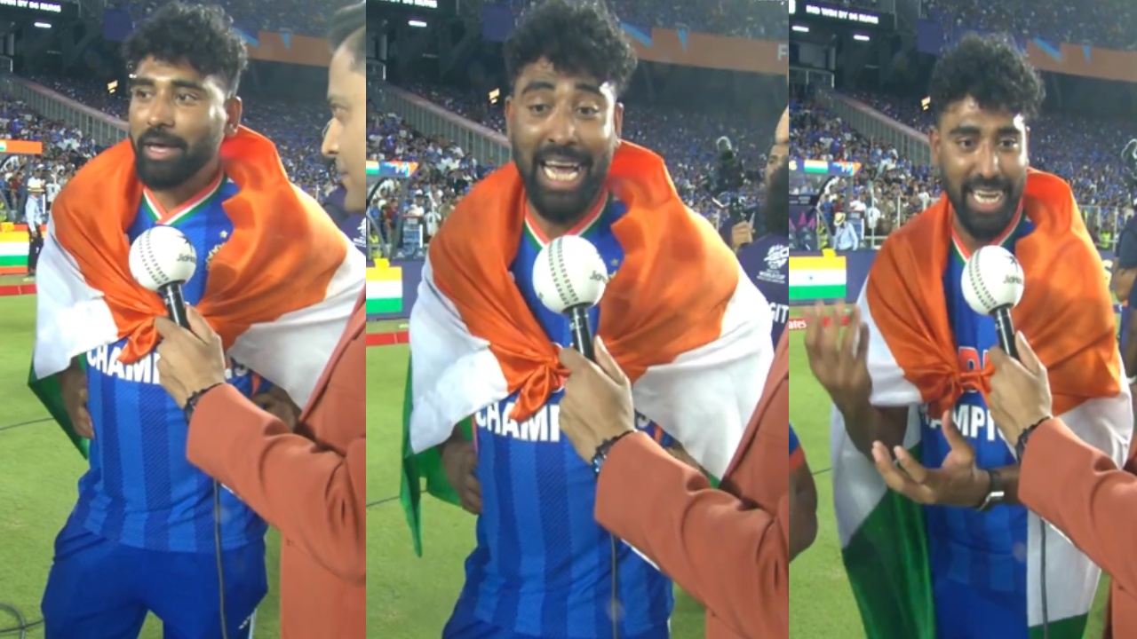 Mohammed Siraj : టీ20 ప్ర‌పంచ‌క‌ప్‌లో త‌న పాత్ర పై మ‌హ్మ‌ద్ సిరాజ్ షాకింగ్ స‌మాధానం.. నీళ్లు మోయ‌డం, బ్యాట్లు ప‌ట్టుకోవడం ఇంకా..