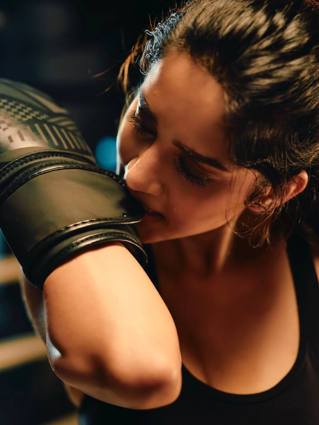 Nabha Natesh Smashing Looks in Boxing Ring
