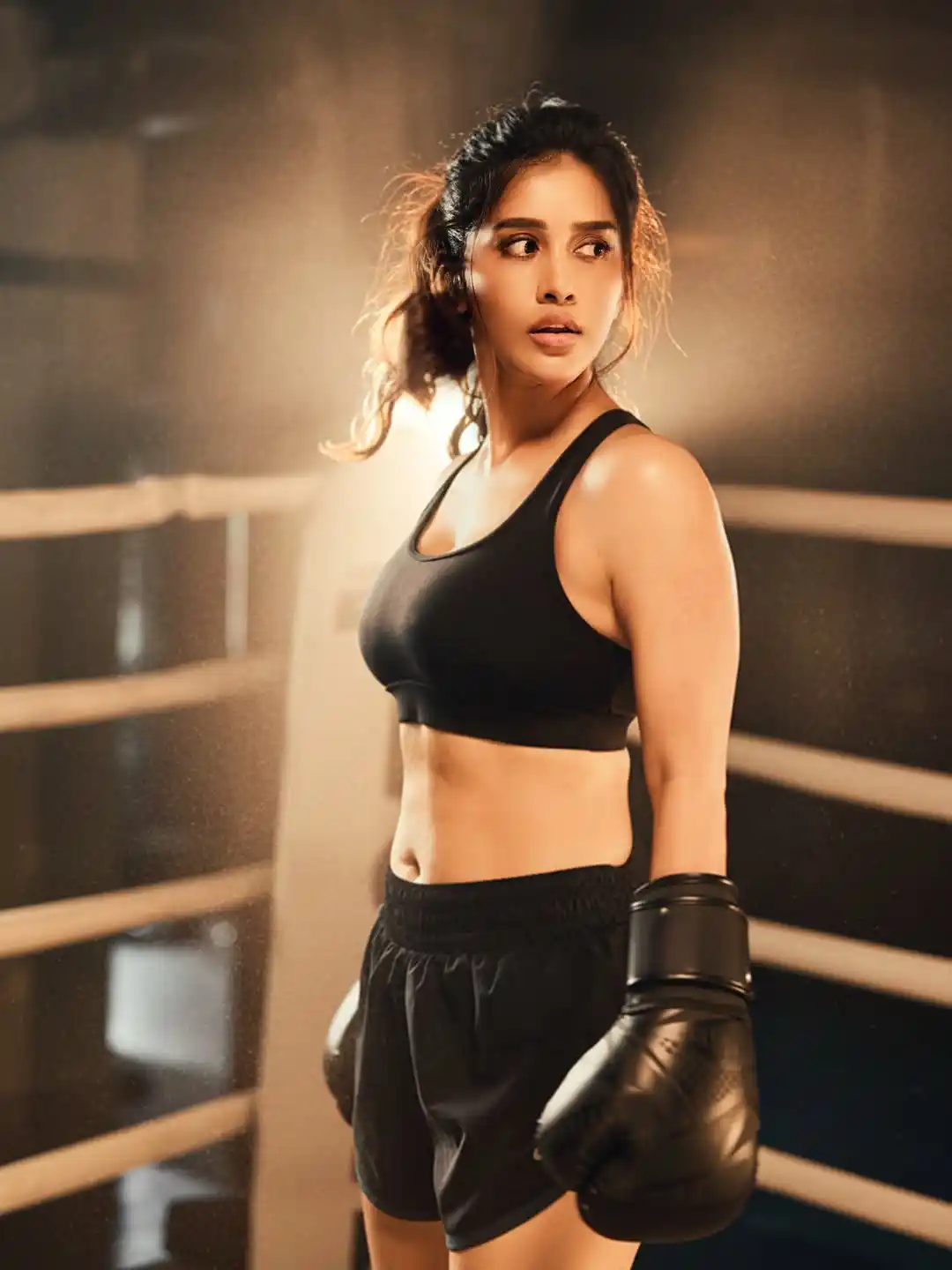 Nabha Natesh Smashing Looks in Boxing Ring