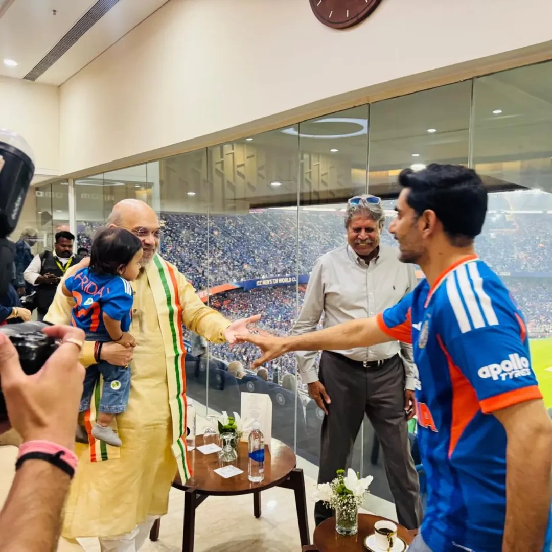 Nara Lokesh Enjoyed in T20 World Cup Final Match