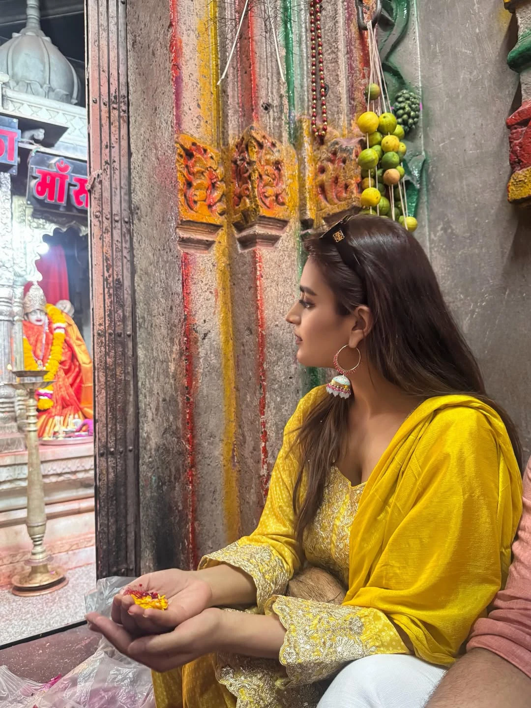 Nidhhi Agerwal Visits Ujjain Mahakaleshwar Temple