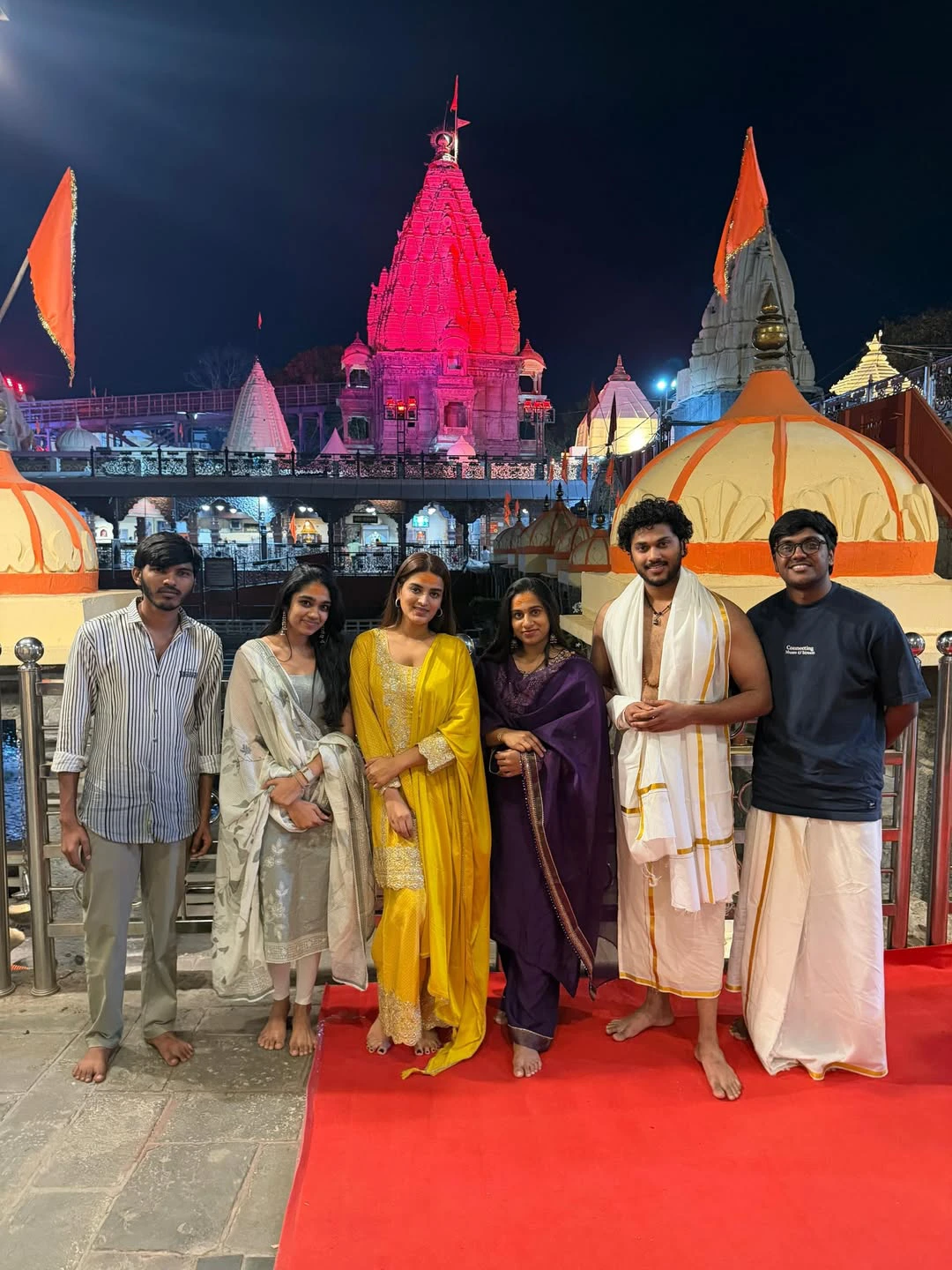 Nidhhi Agerwal Visits Ujjain Mahakaleshwar Temple