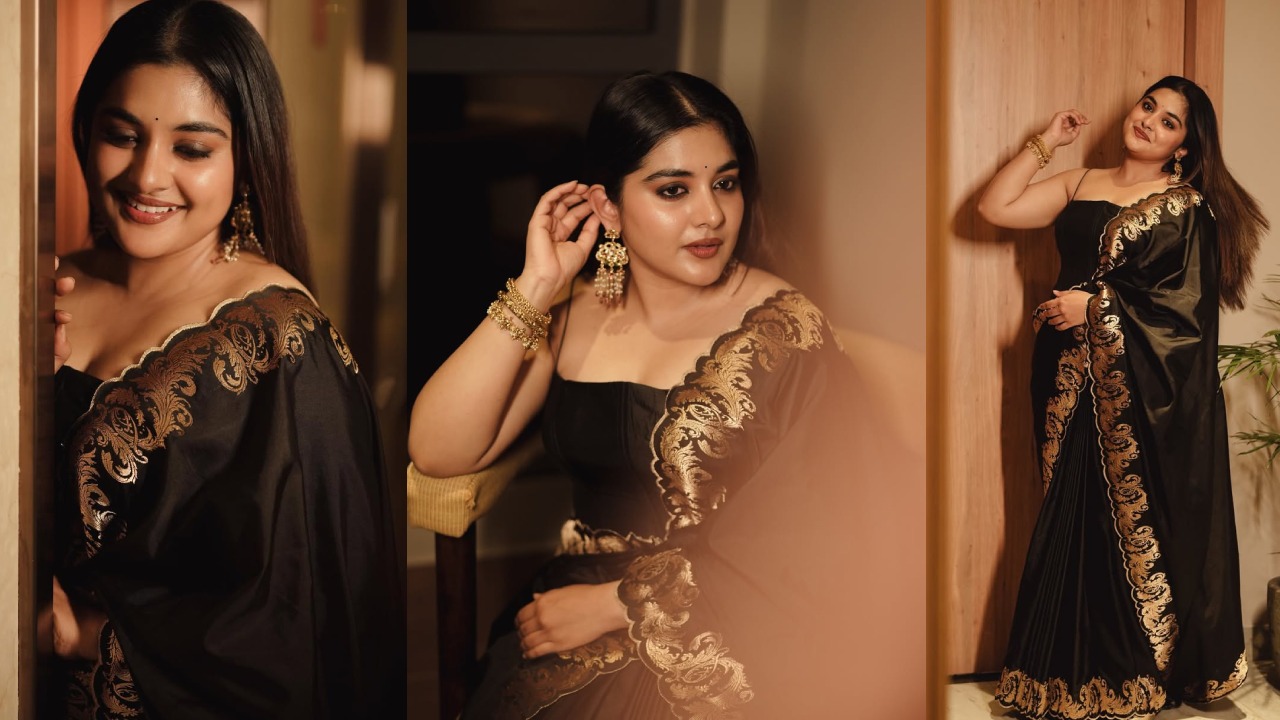 Nivetha Thomas : ముద్దుగా బొద్దుగా.. బ్లాక్ డ్రెస్‌లో నివేదా థామస్ క్యూట్ ఫొటోలు..