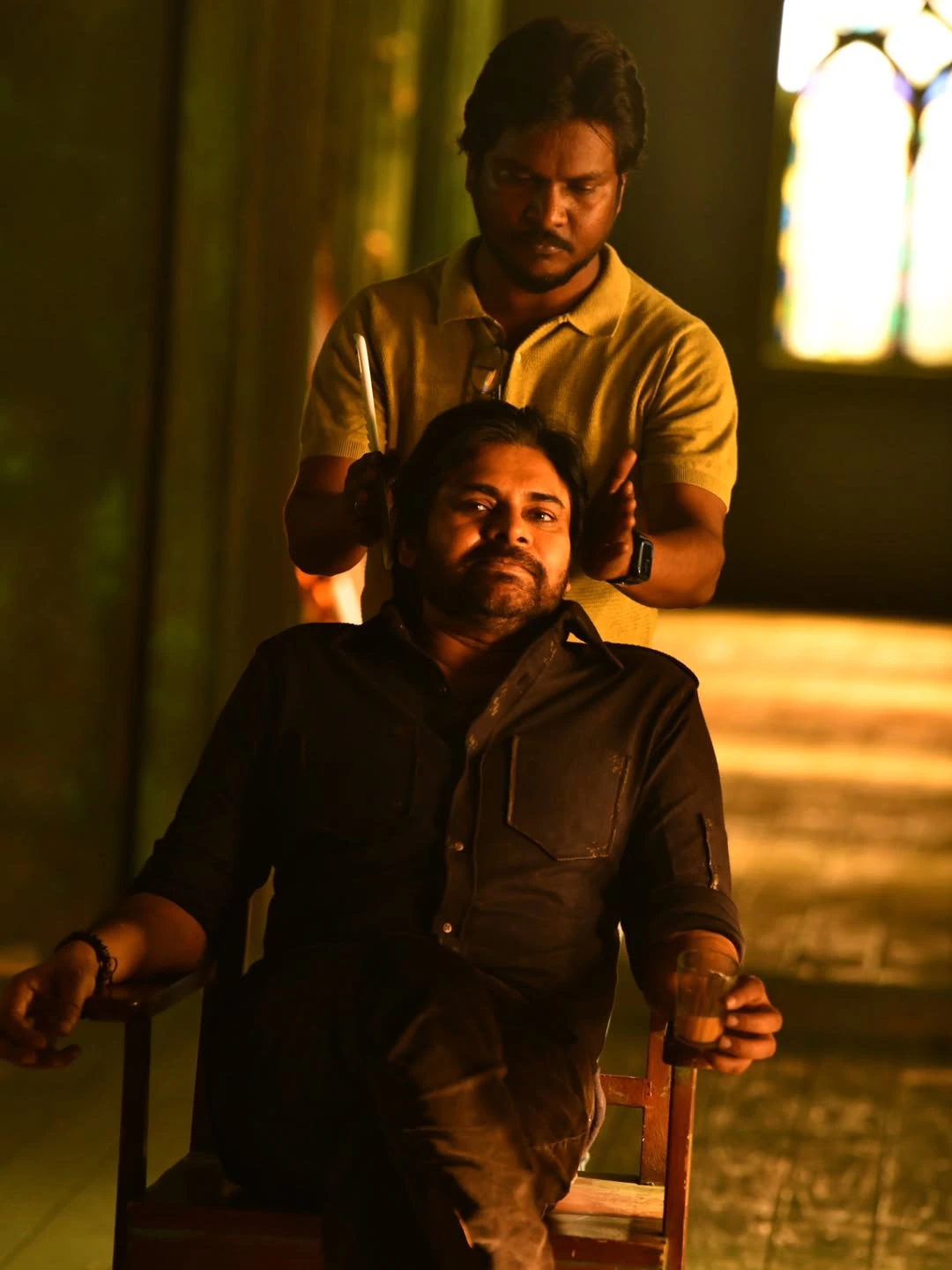 Ustaad Bhagat Singh Pawan Kalyan Working Stills