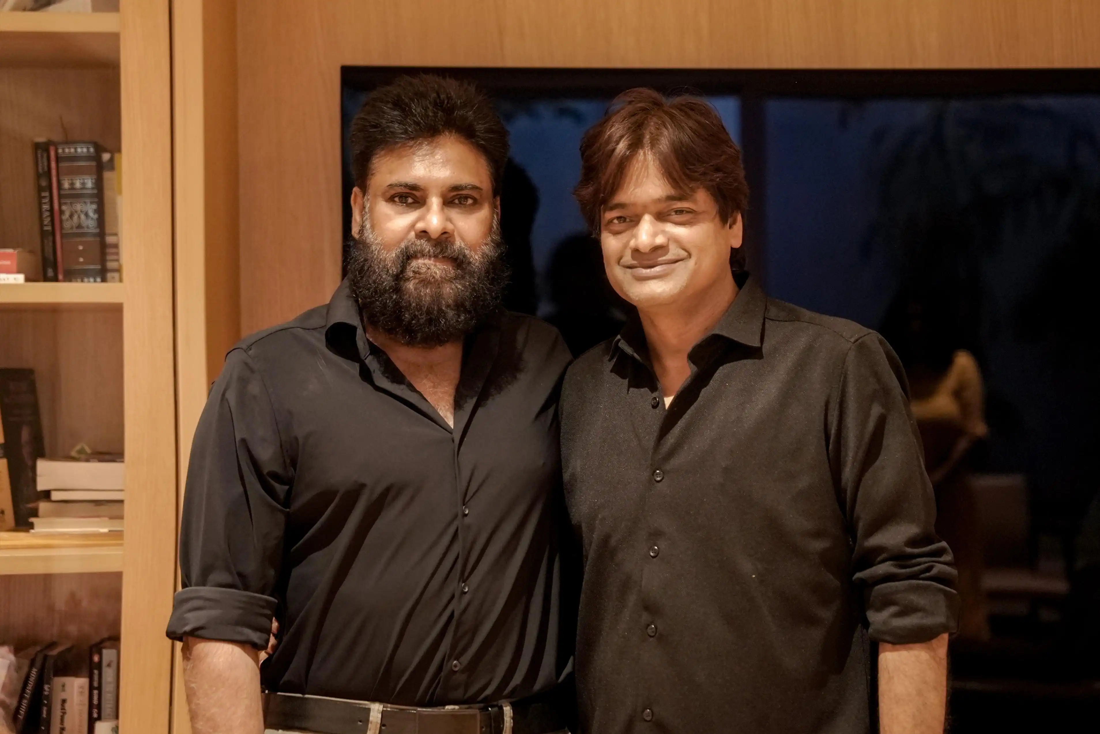 Ustada Bhagat Singh Team Meets Pawan Kalyan after Success