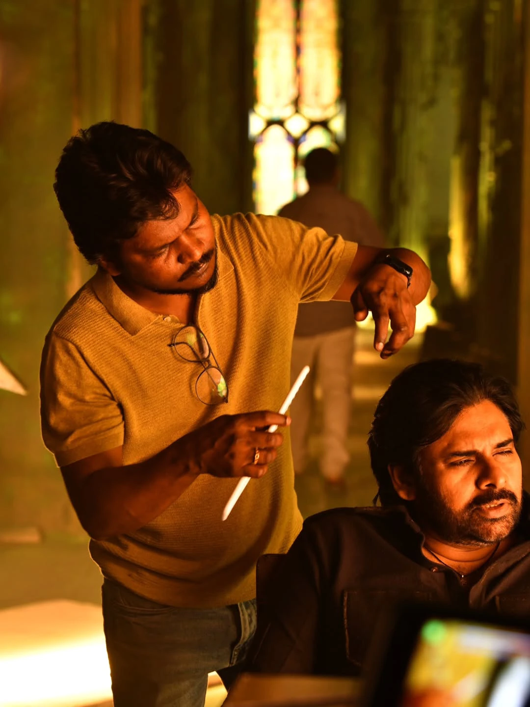 Ustaad Bhagat Singh Pawan Kalyan Working Stills