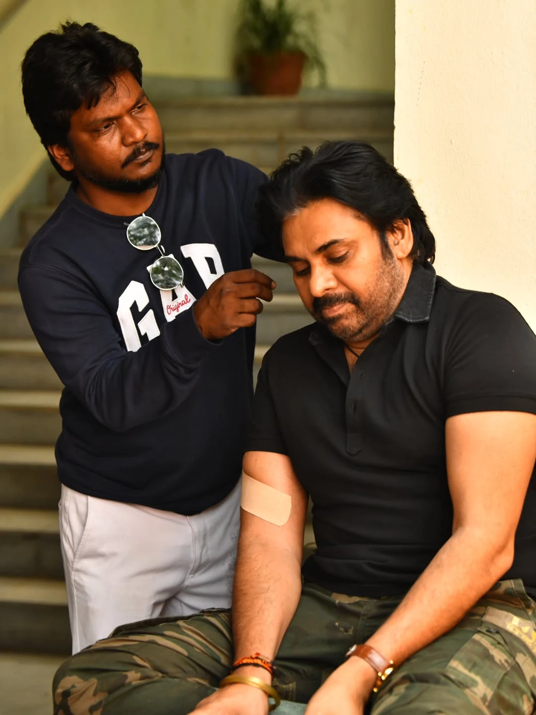 Ustaad Bhagat Singh Pawan Kalyan Working Stills