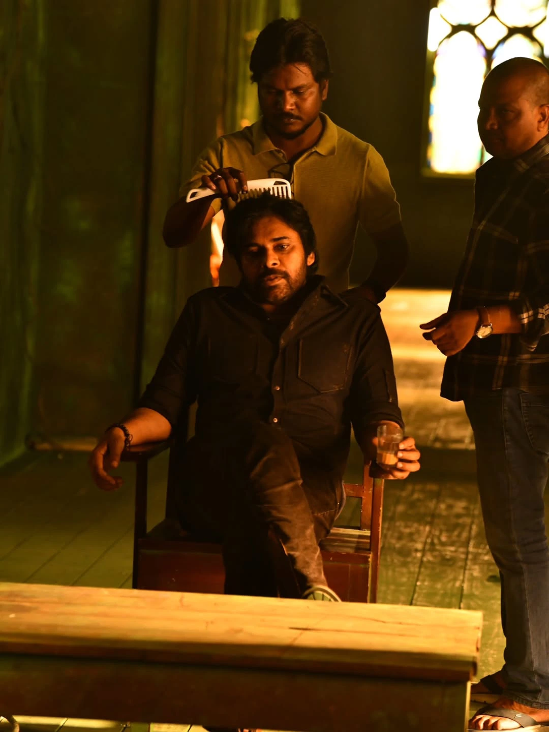 Ustaad Bhagat Singh Pawan Kalyan Working Stills