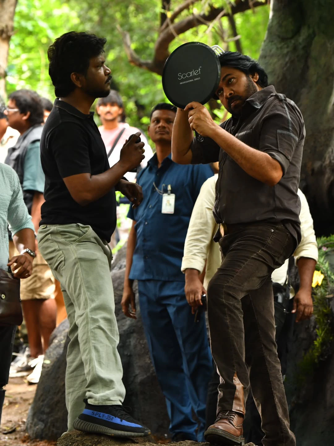 Ustaad Bhagat Singh Pawan Kalyan Working Stills