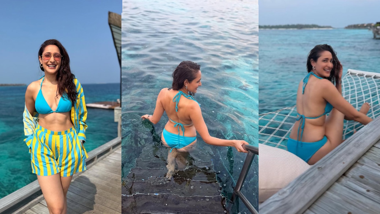 Pragya Jaiswal : స‌ముద్రంలో జ‌ల‌కాలాడుతున్న ప్ర‌గ్యా జైస్వాల్.. కంచె ధాటిన అందాలు..