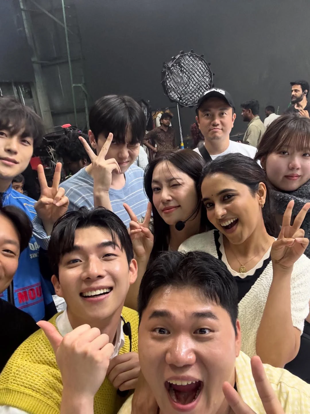 Priyanka Mohan Made In Korea Working Stills