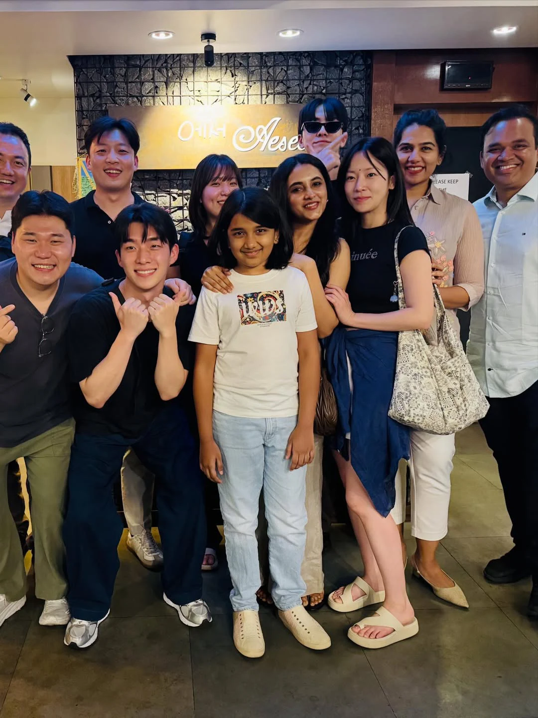 Priyanka Mohan Made In Korea Working Stills