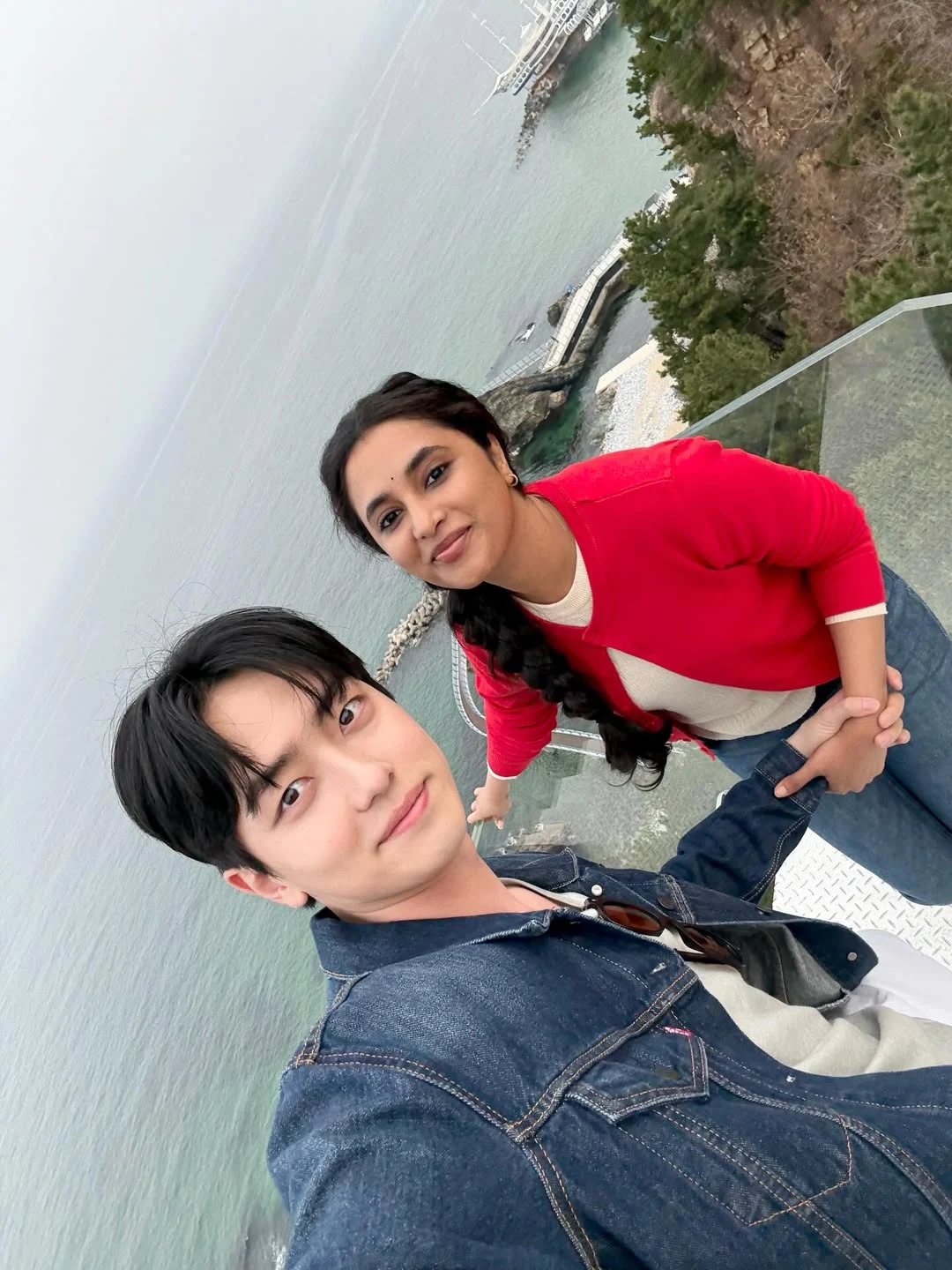 Priyanka Mohan Made In Korea Working Stills