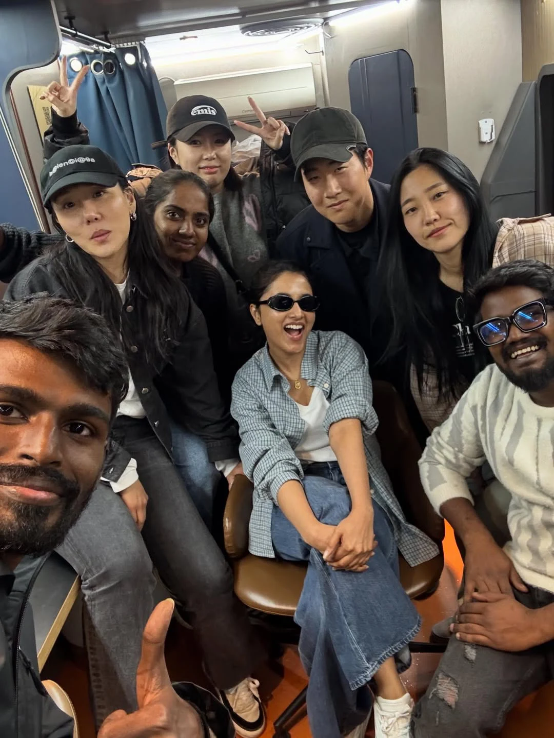 Priyanka Mohan Made In Korea Working Stills