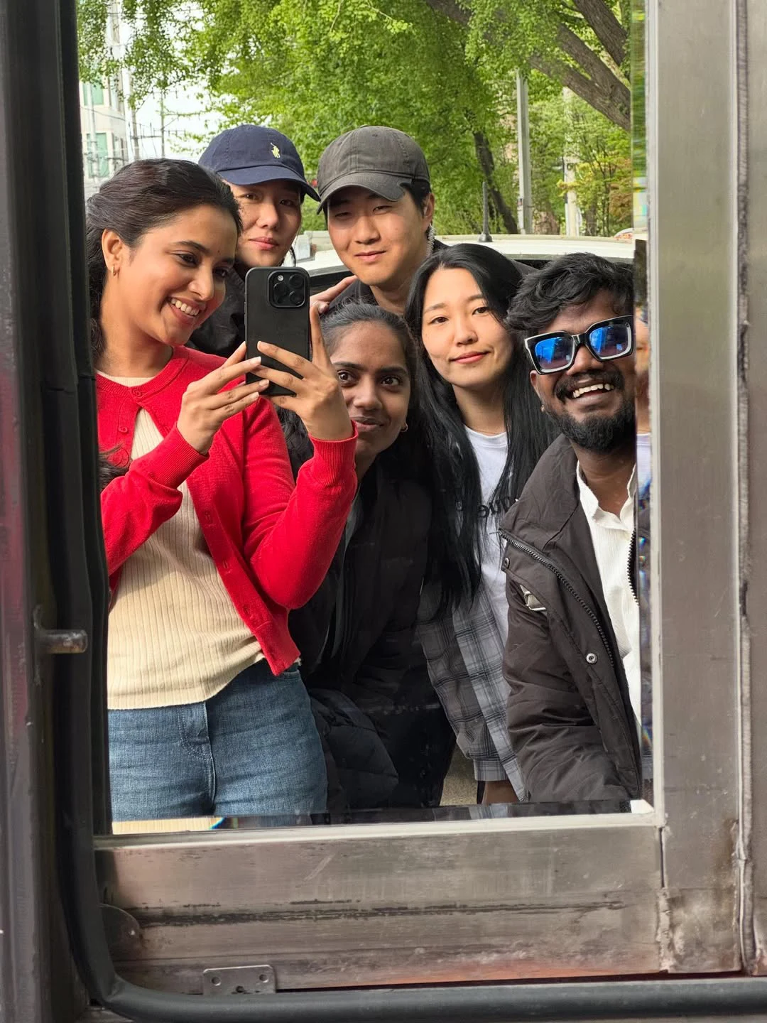 Priyanka Mohan Made In Korea Working Stills